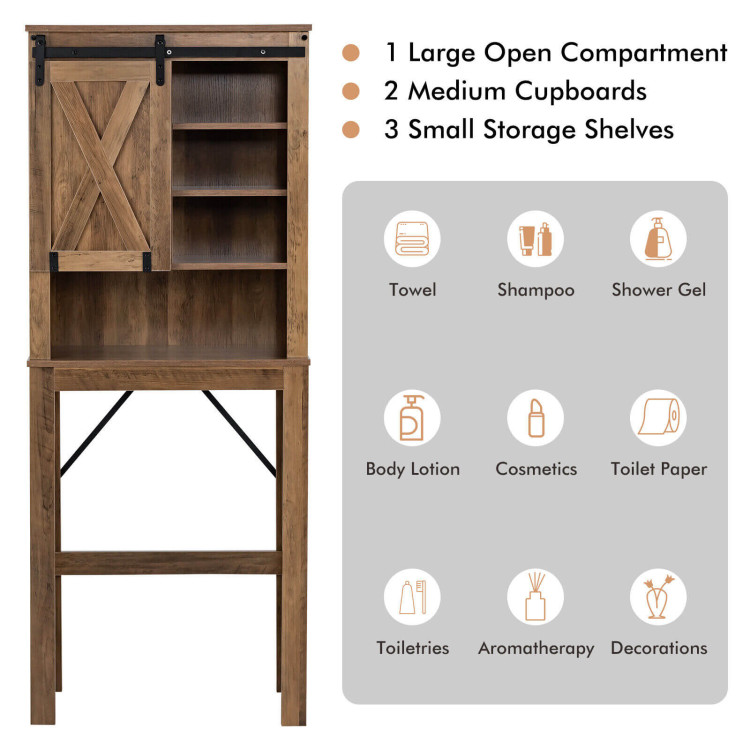 Wooden Rolling Narrow Bathroom Storage Side Cabinet w/ Slide-Out Shelf, 1  Unit - Gerbes Super Markets