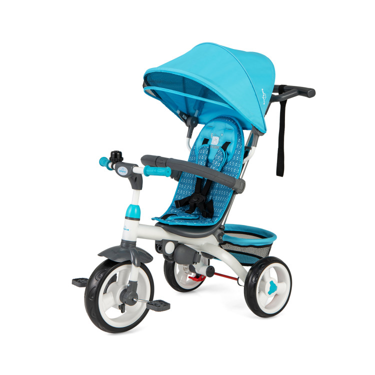 5-in-1 Detachable Baby Stroller Tricycle with Round Canopy  - Gallery View 1 of 10