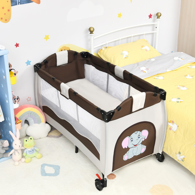 Co-Sleep Baby Playpen Cuna Corral Bebe Sleeping Bed Cribs Travel