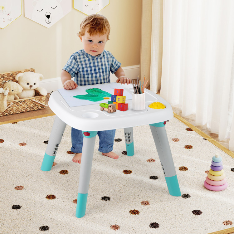 6-in-1 Baby Activity Center Infant Jumper Toddler Table - Gallery View 1 of 10