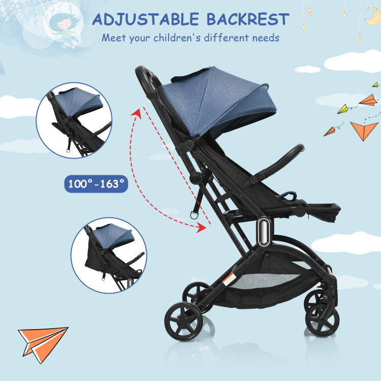 Baby Stroller Trolley Car trolley Folding Baby Carriage 2 in 1 Buggy  Lightweight Pram Europe Stroller Original Pushchair Plane