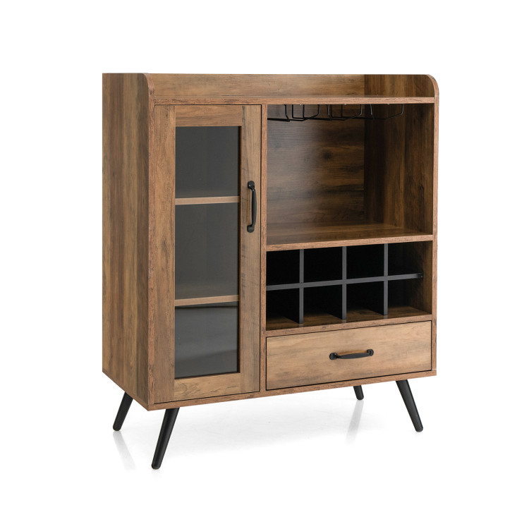 Buffet Sideboard with Removable Wine Rack and Glass Holder - Gallery View 1 of 10