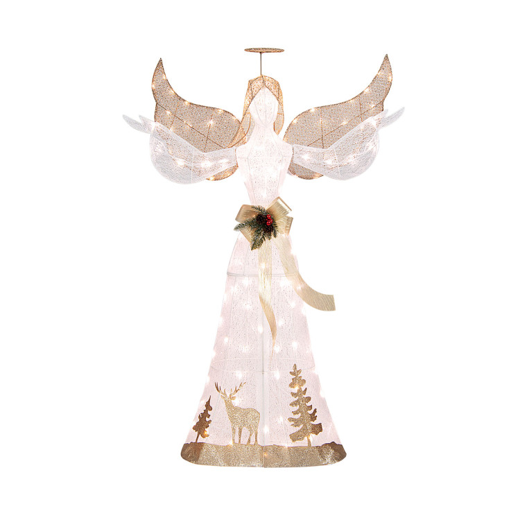 Angel with Dove 20 Inch Holiday Sculpture