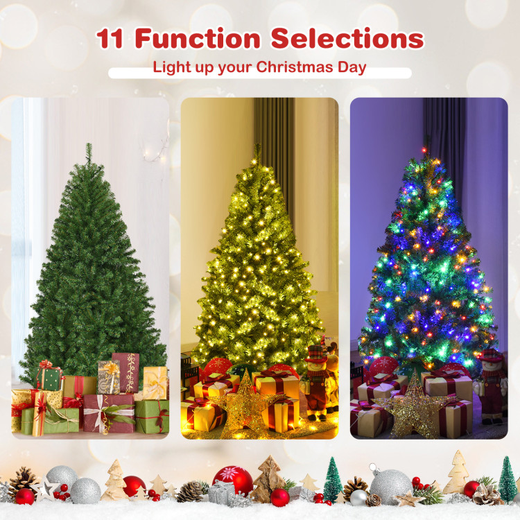 Artificial Premium Hinged Christmas Tree-4 ftCostway Gallery View 8 of 10
