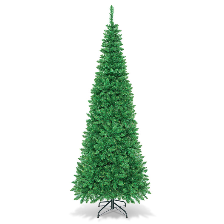 Artificial National Foot Kingswood Fir Pencil Christmas Tree-7.5 ftCostway Gallery View 9 of 11