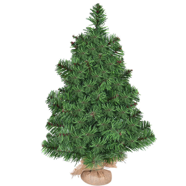 Holiday Season Decor Artificial PVC Christmas Tree-2 ftCostway Gallery View 1 of 10