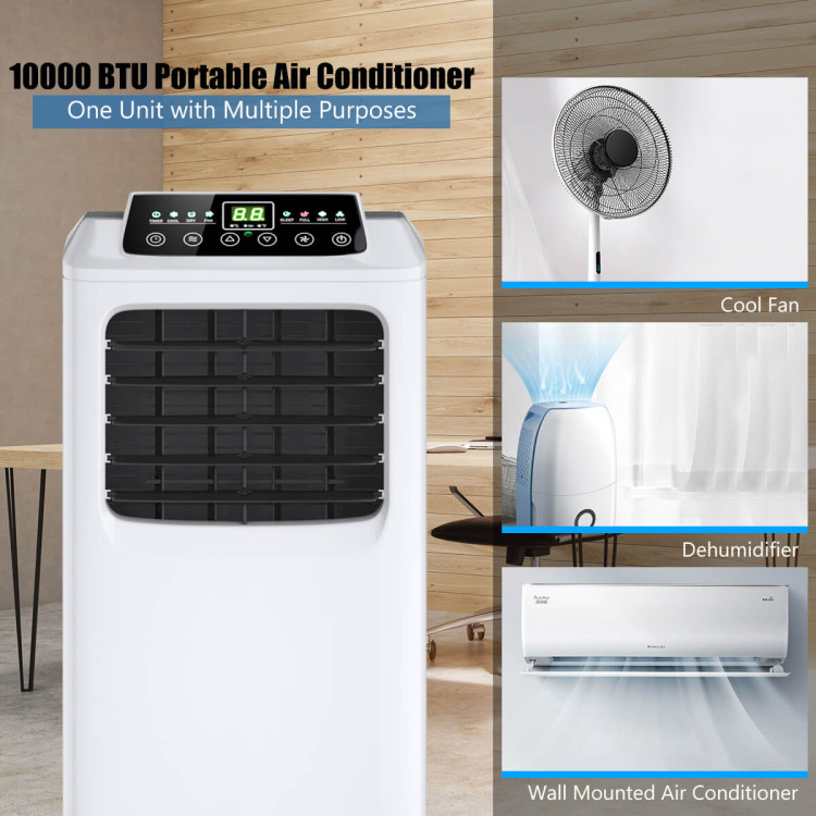 8,000 BTU Portable Air ConditionerCostway Gallery View 8 of 10