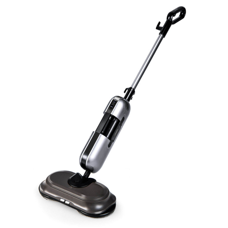 1100W Handheld Detachable Steam Mop with LED HeadlightsCostway Gallery View 1 of 10