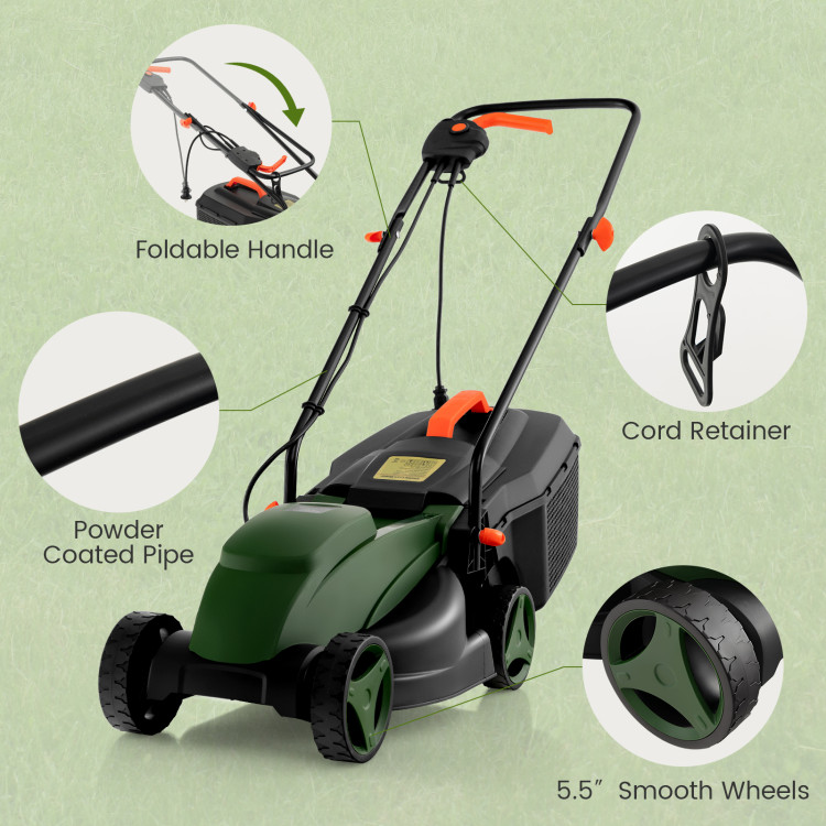 BLACK & DECKER 12-Amp 20-in Corded Lawn Mower in the Corded Electric Push Lawn  Mowers department at