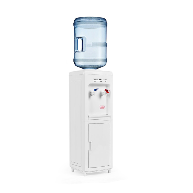 5 Gallons Hot and Cold Water Cooler Dispenser with Child Safety LockCostway Gallery View 1 of 11
