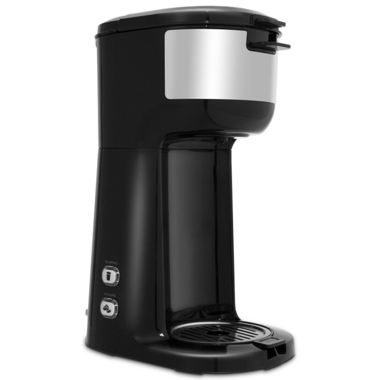Portable Coffee Maker for Ground Coffee and Coffee Capsule - Costway