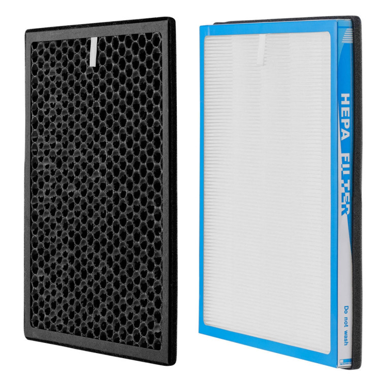 Air Purifier Replacement Filter Hepa And Activated Carbon Filters Costway 