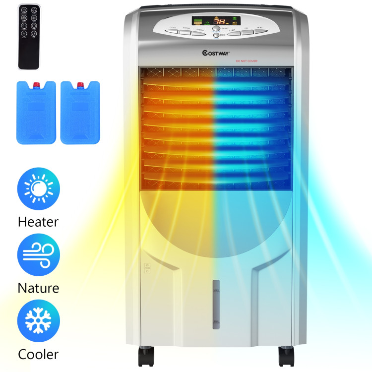 Portable Air Cooler Fan with Heater and Humidifier FunctionCostway Gallery View 11 of 14