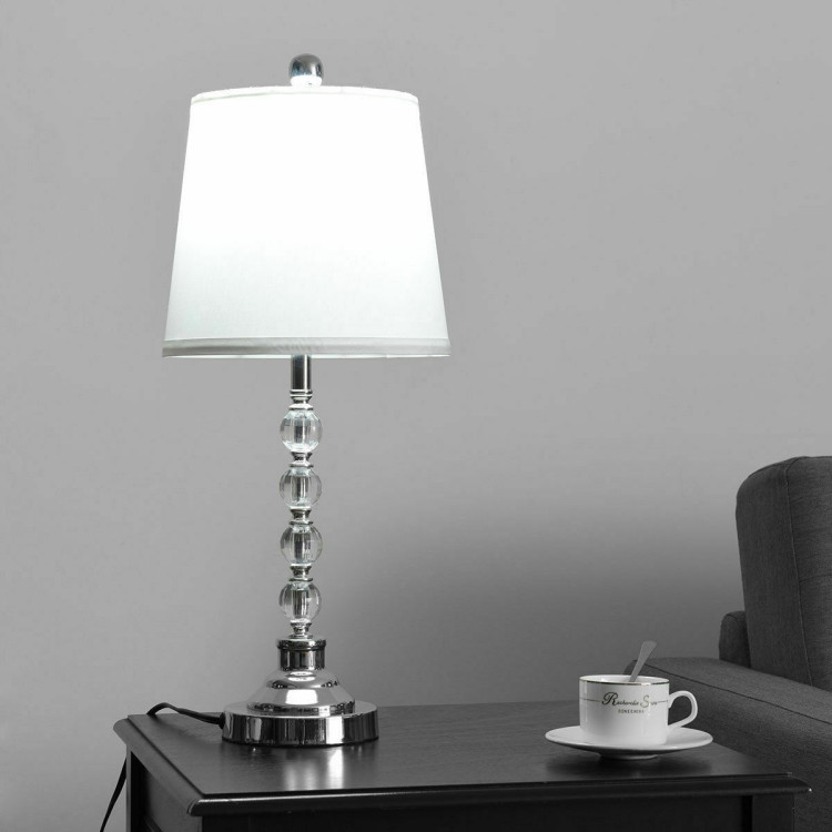 3-Piece Floor Lamp and Table Lamps SetCostway Gallery View 2 of 12