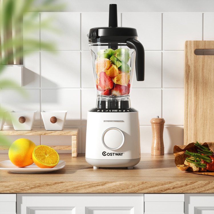 1500W Countertop Smoothies Blender with 10 Speed and 6 Pre-Setting ProgramsCostway Gallery View 1 of 12