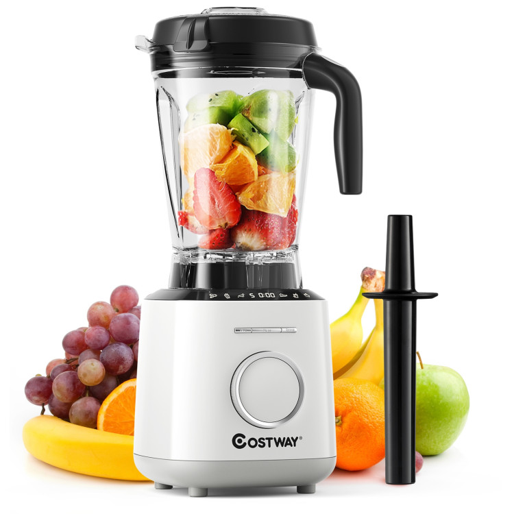 1500W Countertop Smoothies Blender with 10 Speed and 6 Pre-Setting ProgramsCostway Gallery View 9 of 12