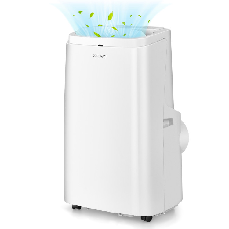 12000BTU 3-in-1 Portable Air Conditioner with Remote-WhiteCostway Gallery View 3 of 9