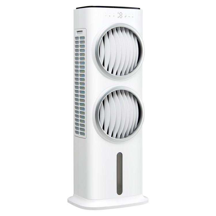 3-in-1 Evaporative Air Cooler with 9H Timer Remote-WhiteCostway Gallery View 1 of 10