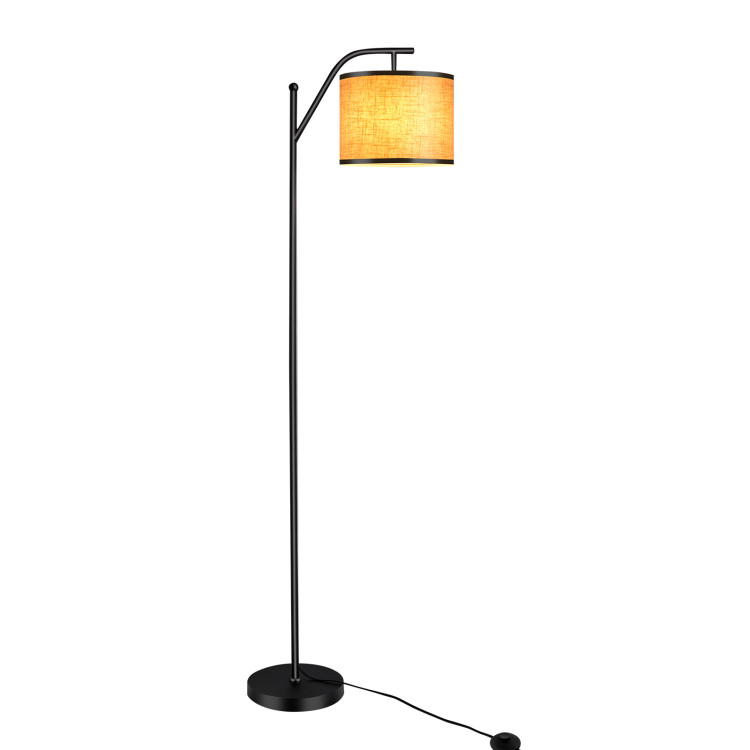 Standing Floor Lamp with Adjustable Head for Living Room and BedroomCostway Gallery View 1 of 10