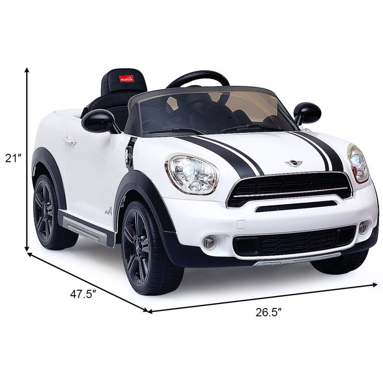 12 V Electric R/C Remote Control Kids Car with MP3Costway Gallery View 18 of 21