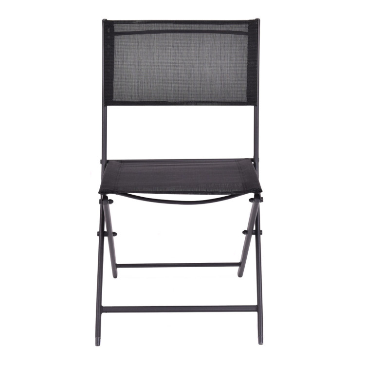 Set of 4 Outdoor Patio Folding ChairsCostway Gallery View 4 of 11