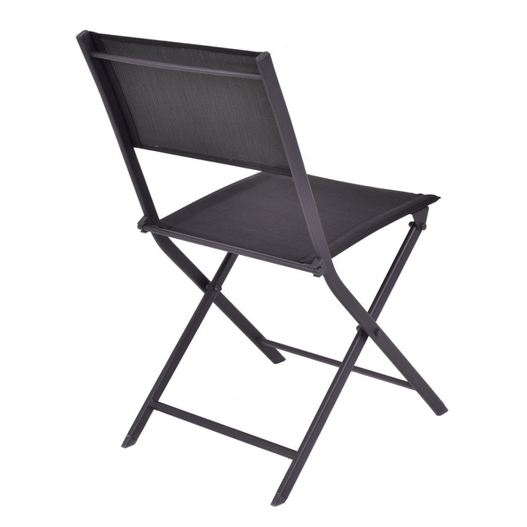 Set of 4 Outdoor Patio Folding ChairsCostway Gallery View 2 of 11