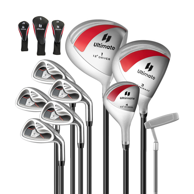 Costway 9 Pcs Women's Complete Golf Club Set Right Handed With
