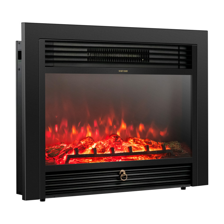 28.5 Inch 750W/1500W Electric Fireplace insert with Adjustable Flame Color and TimerCostway Gallery View 1 of 12