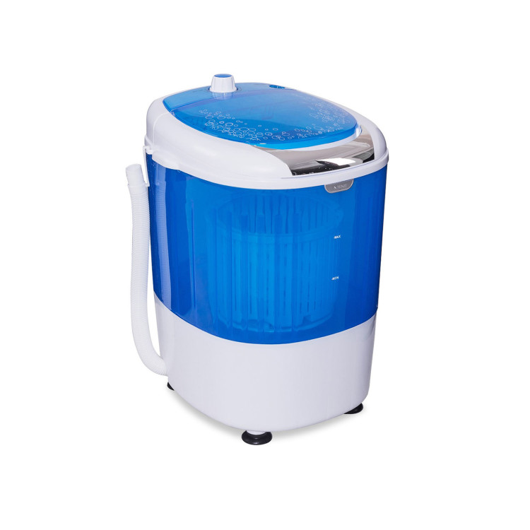 5.5lbs Portable Mini Washing Machine with Spin Dryer & Drain Hose