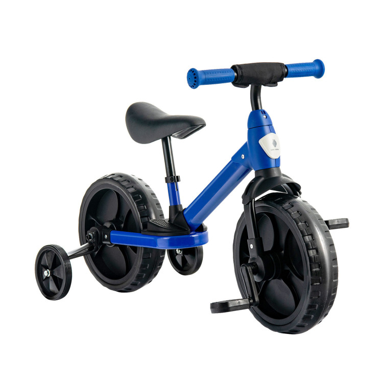 4-in-1 Kids Training Bike Toddler Tricycle with Training Wheels and ...