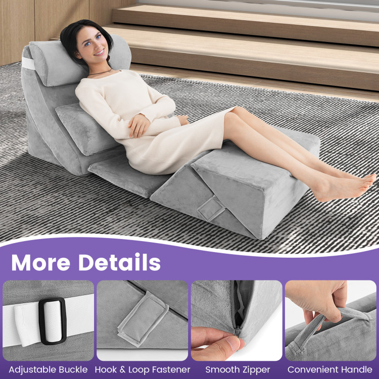 White Preferred MOULDED FOAM Contour Seat And Backrest Cushions