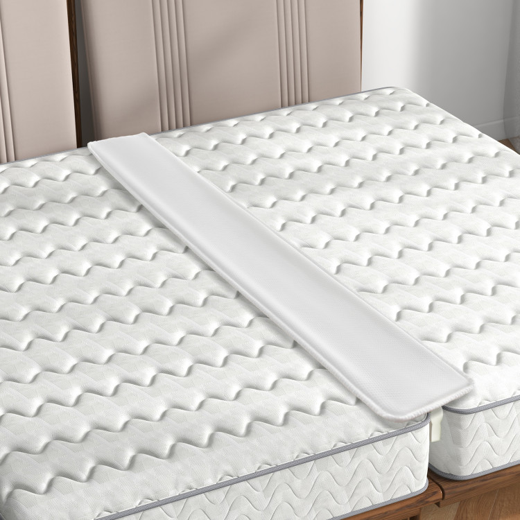  Bedbinder Deluxe: Kit convertidor de puente de cama premium de  tamaño individual a King, Relleno de huecos dividido King para camas  ajustables