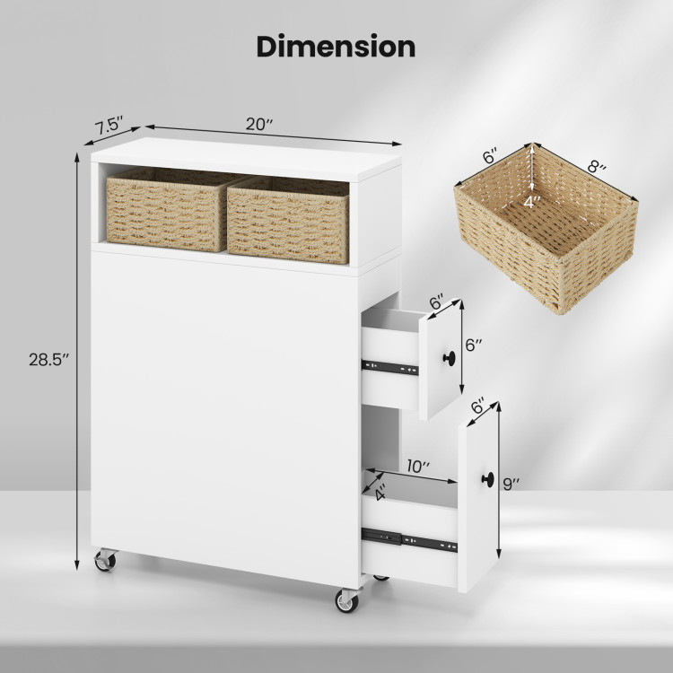 https://assets.costway.com/media/catalog/product/cache/0/thumbnail/750x/9df78eab33525d08d6e5fb8d27136e95/h/HW66225WH/Slim_Bathroom_Storage_Cabinet_with_2_Slide_Out_Drawers_size-5.jpg
