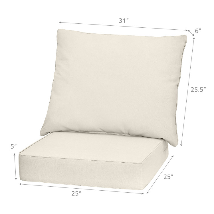 Patio Seat Cushion Set
