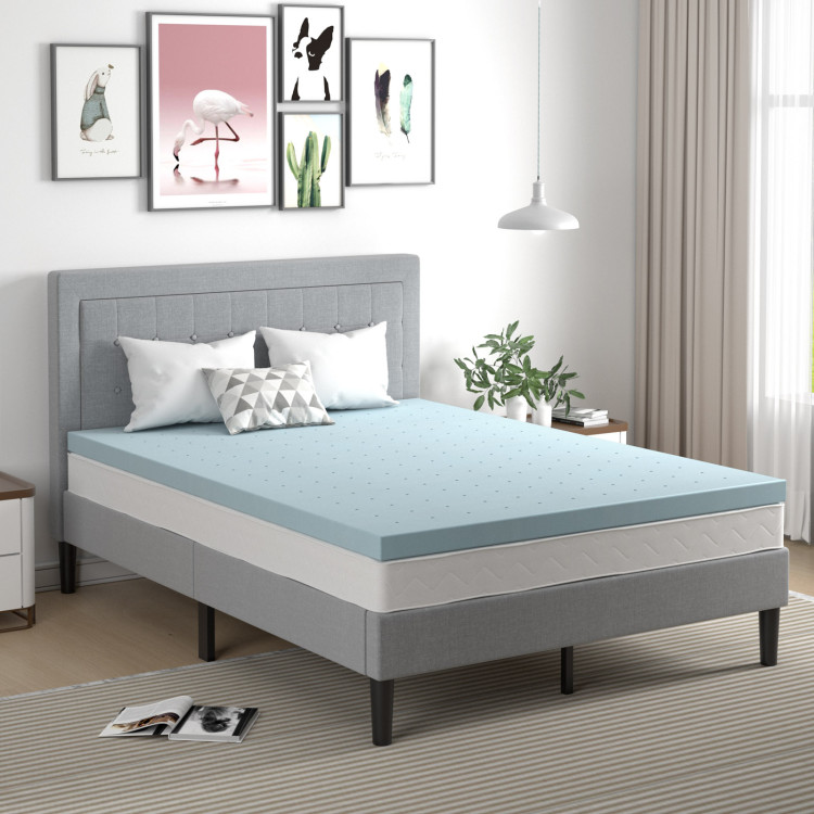 RUUF 4-Inch Memory Foam Mattress Topper (Multiple Sizes) - Rollaway Beds  Shipped Within 24 Hours