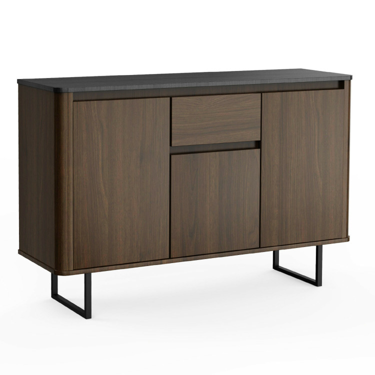 3-Door Kitchen Buffet Sideboard with Drawer for Living Room Dining RoomCostway Gallery View 1 of 13