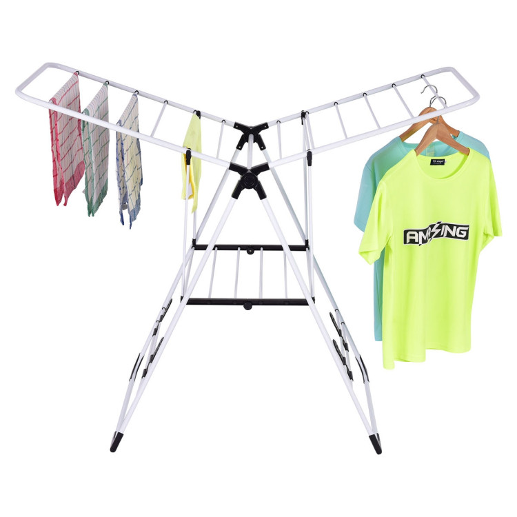 Costway Laundry Clothes Storage Drying Rack Portable Folding Dryer Hanger Heavy  Duty : Target