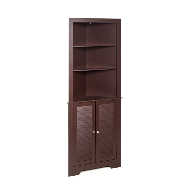 Tall Corner Cabinet Storage