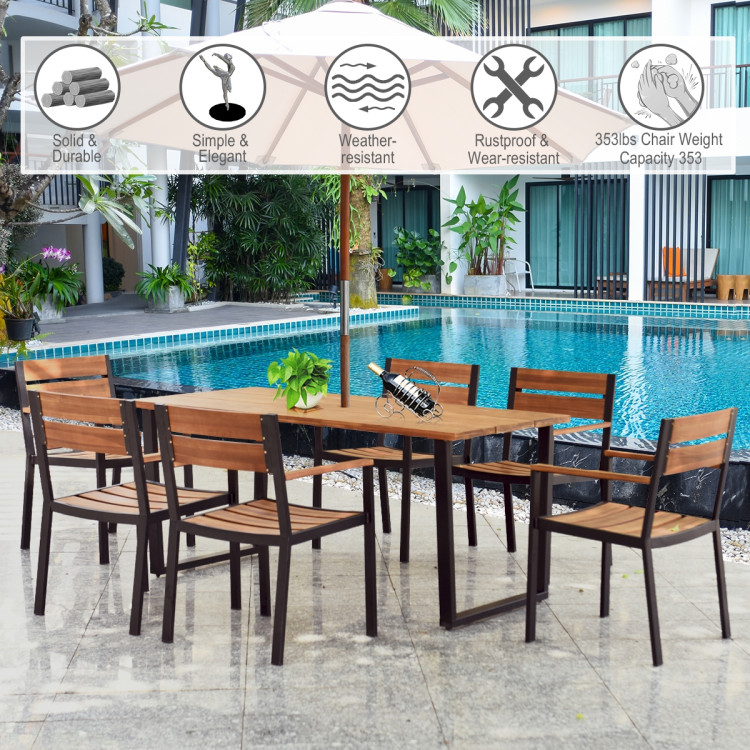 Elegant outdoor sales dining sets