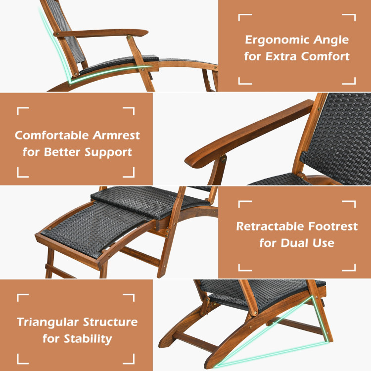 Footrest for Outdoor Chair