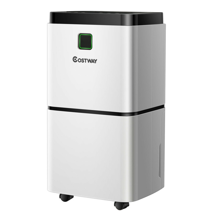 24 Pints 1500 Sq. ft Dehumidifier for Medium to Large Room with IndicatorCostway Gallery View 4 of 13
