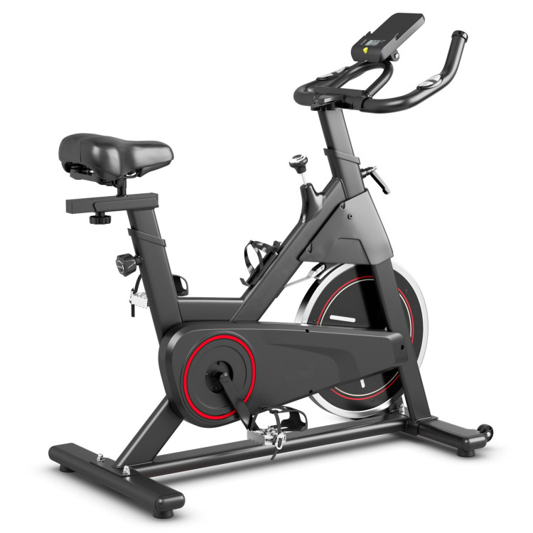 Stationary Exercise Bike with Adjustable Fitness SaddleCostway Gallery View 7 of 12