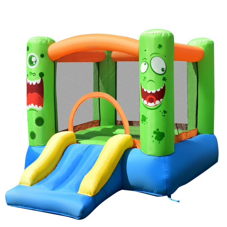Inflatable Bounce House Jumper Castle Kid's Playhouse without BlowerCostway Gallery View 4 of 10
