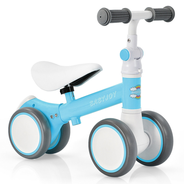 Baby Balance Bike with Adjustable seat and Handlebar for 6 - 24 Months-BlueCostway Gallery View 1 of 11
