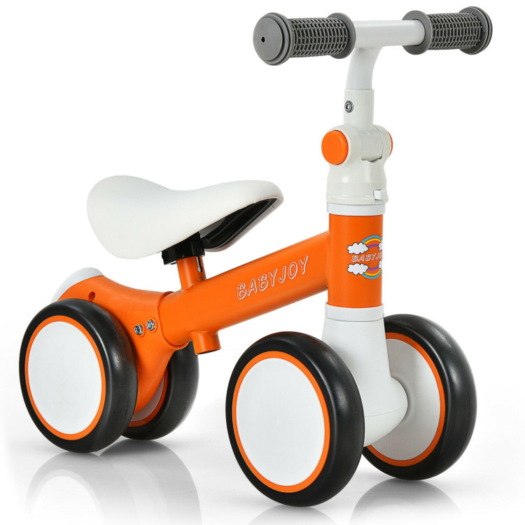 Baby Balance Bike with Adjustable seat and Handlebar for 6 - 24 Months -  Costway