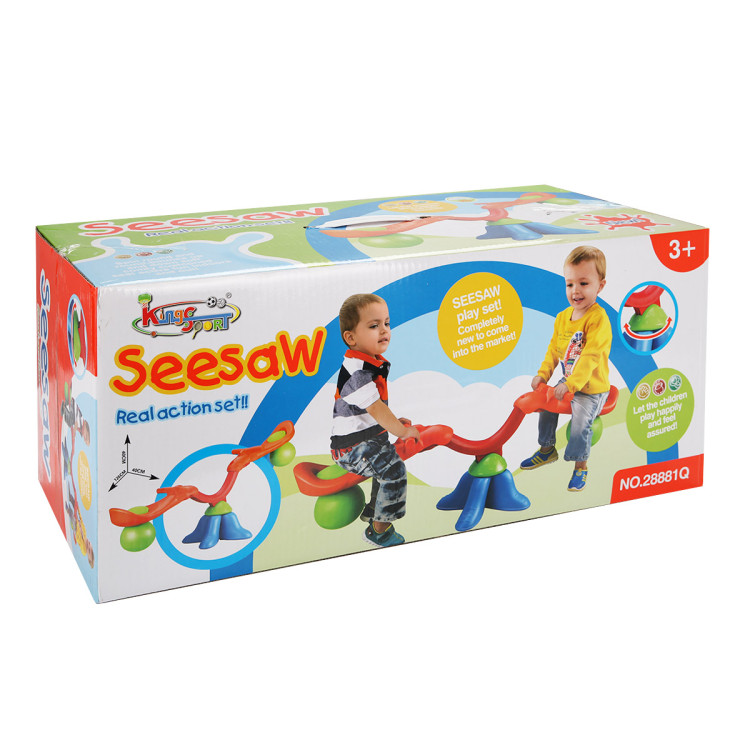 Kid's Seesaw 360 Degree Spinning TeeterCostway Gallery View 17 of 18