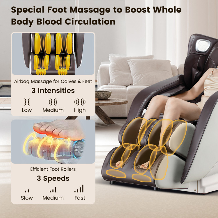 Heated Massage Chairs: Full-Body, Foot, Calf