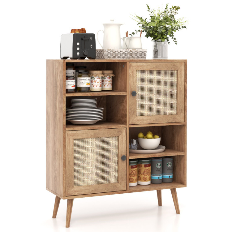 https://assets.costway.com/media/catalog/product/cache/0/thumbnail/750x/9df78eab33525d08d6e5fb8d27136e95/j/JV10827BN/Rattan_Buffet_Cabinet_with_2_Doors_and_2_Cubes-3.jpg
