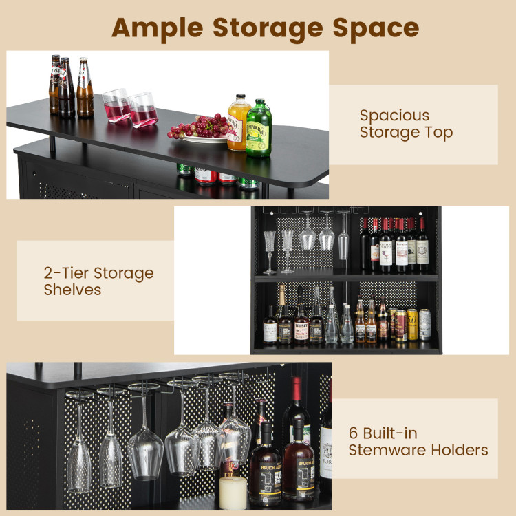 Glass liquor shelf sales