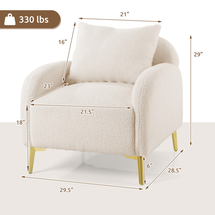 What Size Pillow for Accent Chair?